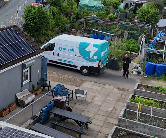 Allotments Nuvolt branding photo