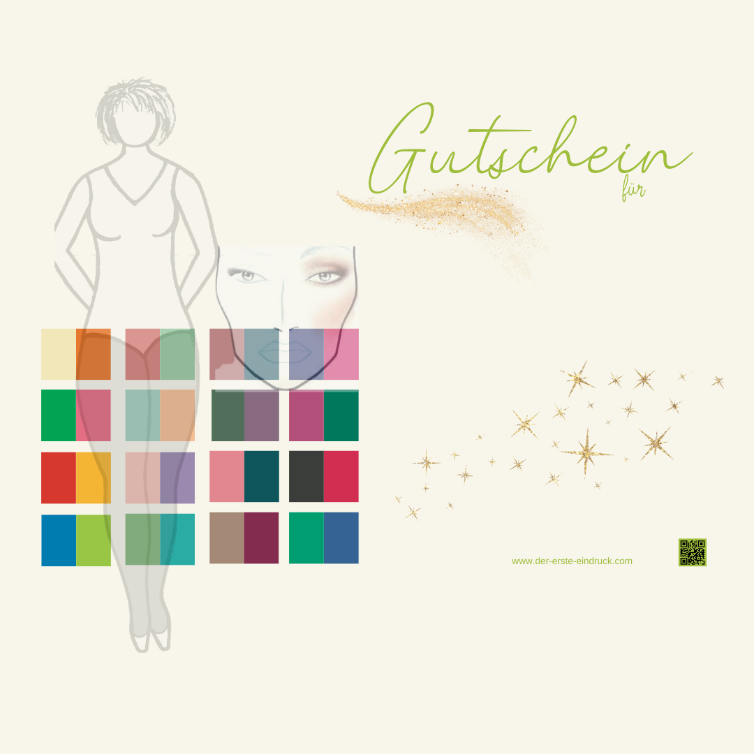 Geschenkgutschein Farbberatung und Stilberatung