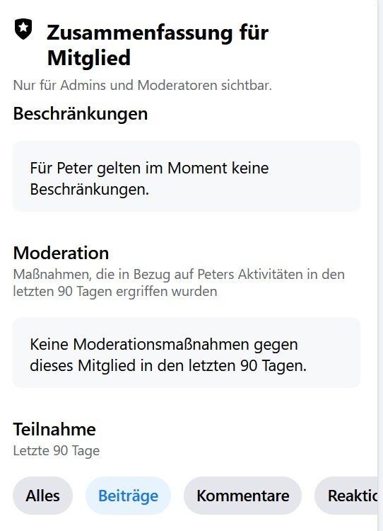 Facebook sollte die positiven Eigenschaften seiner Mitglieder in den Vordergrund stellen und nicht deren negative Eigenschaften. Facebook