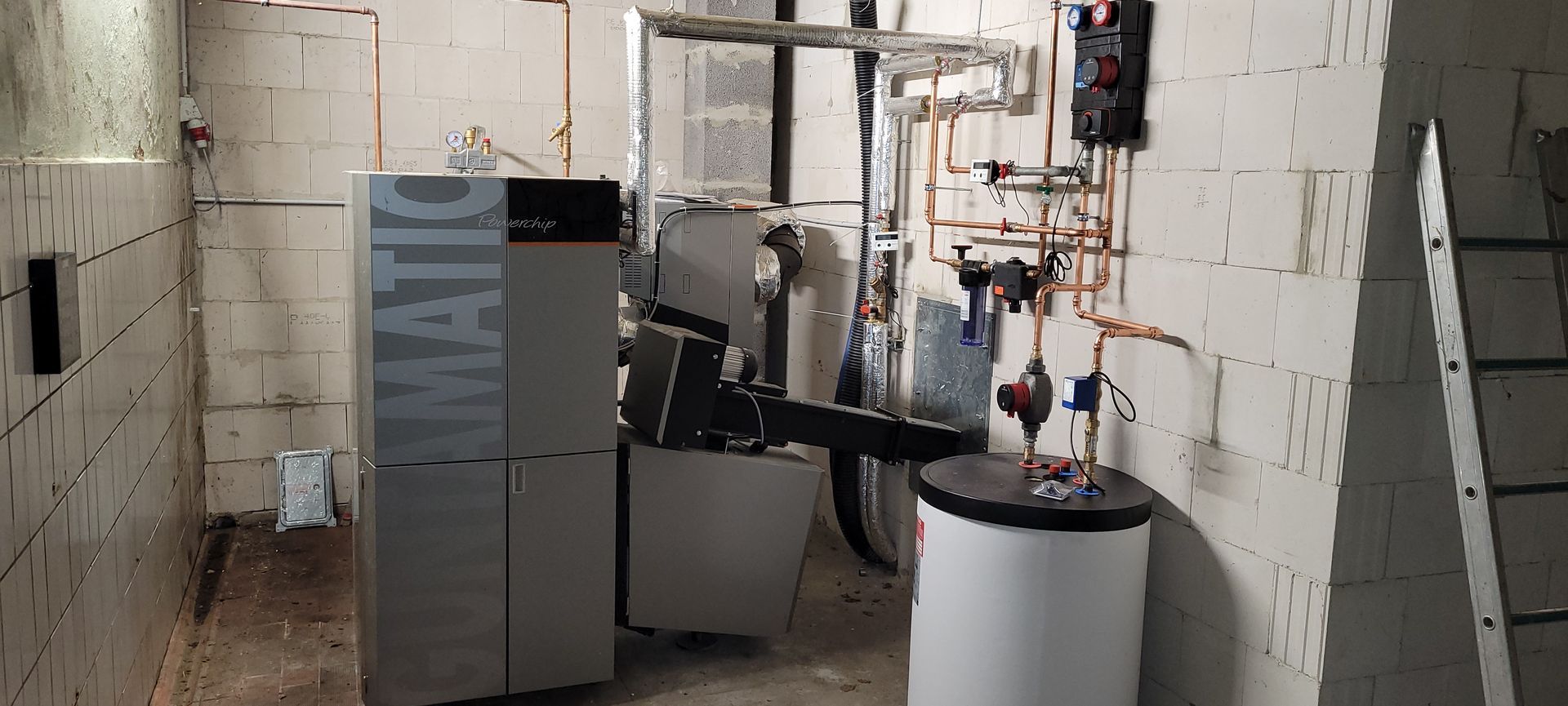 Hackschnitzelanlage 30 kW