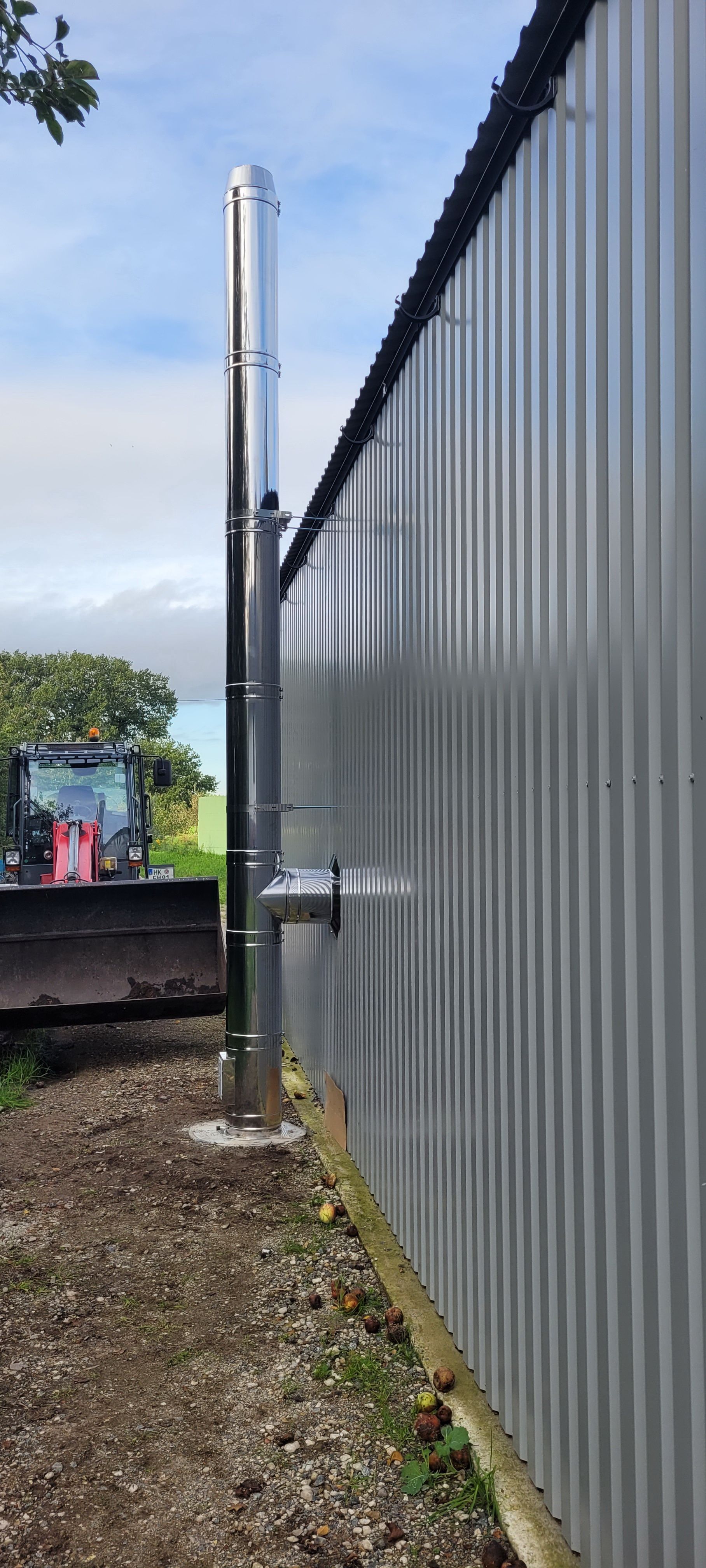 Heizraum Schornstein