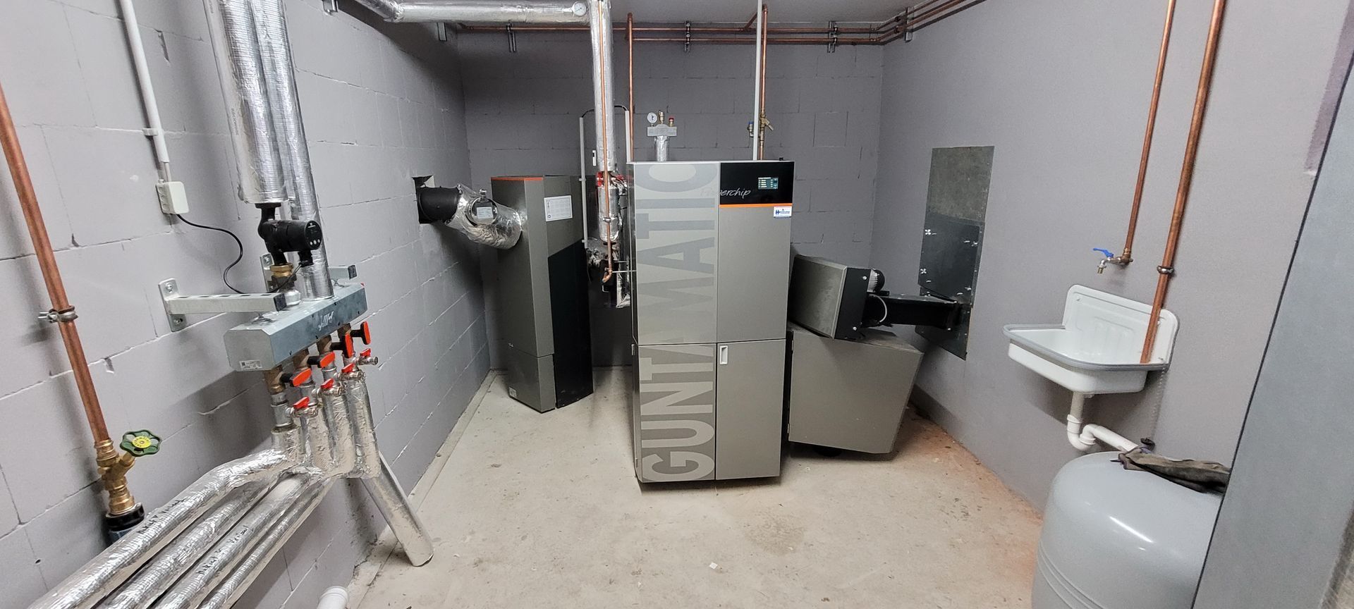 Guntamatic PH50 Heizraum