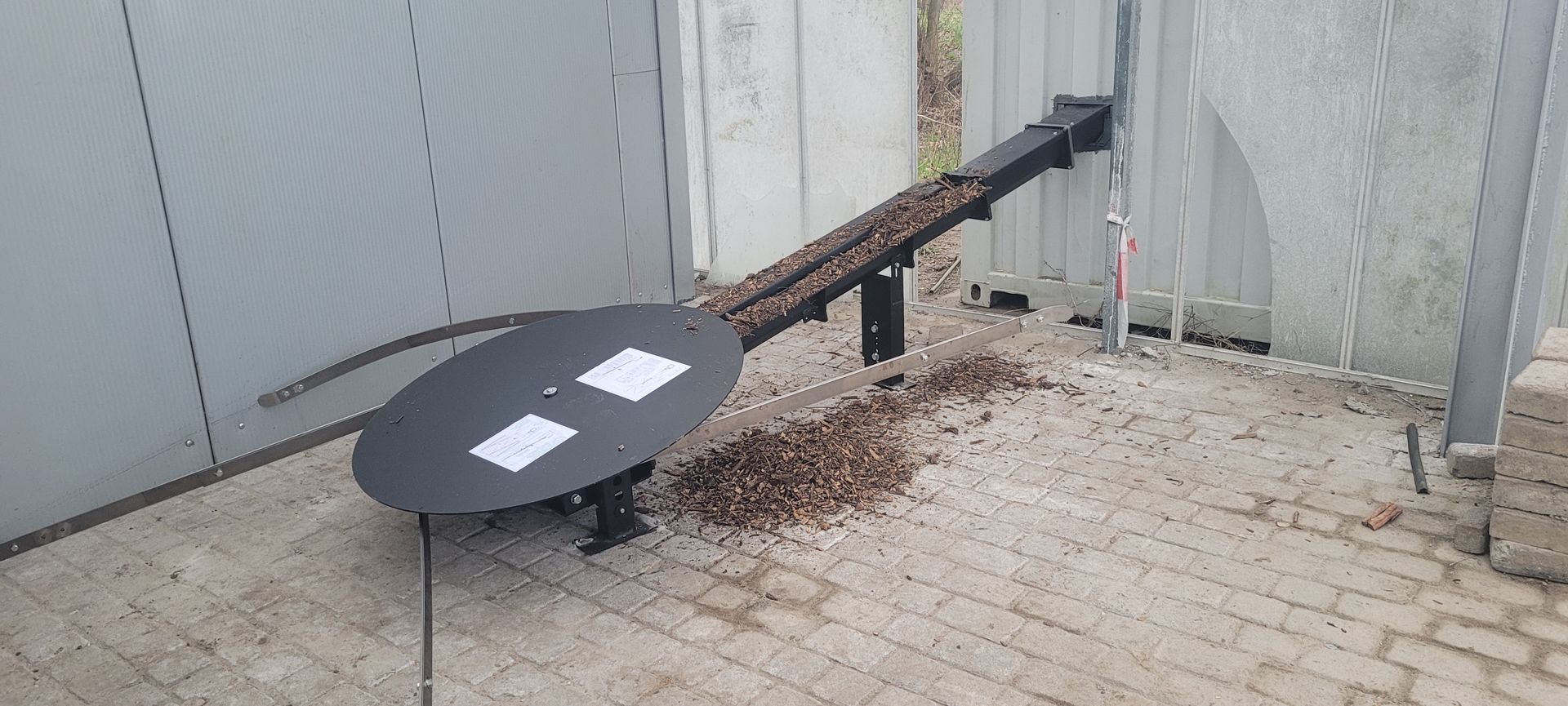 Hackschnitzel Guntamatic Austragung