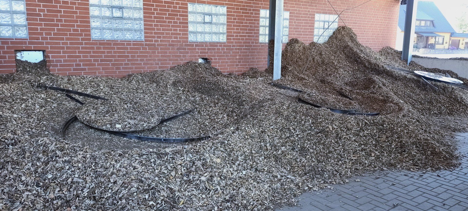 Heizzentrale 850 kW Austragung