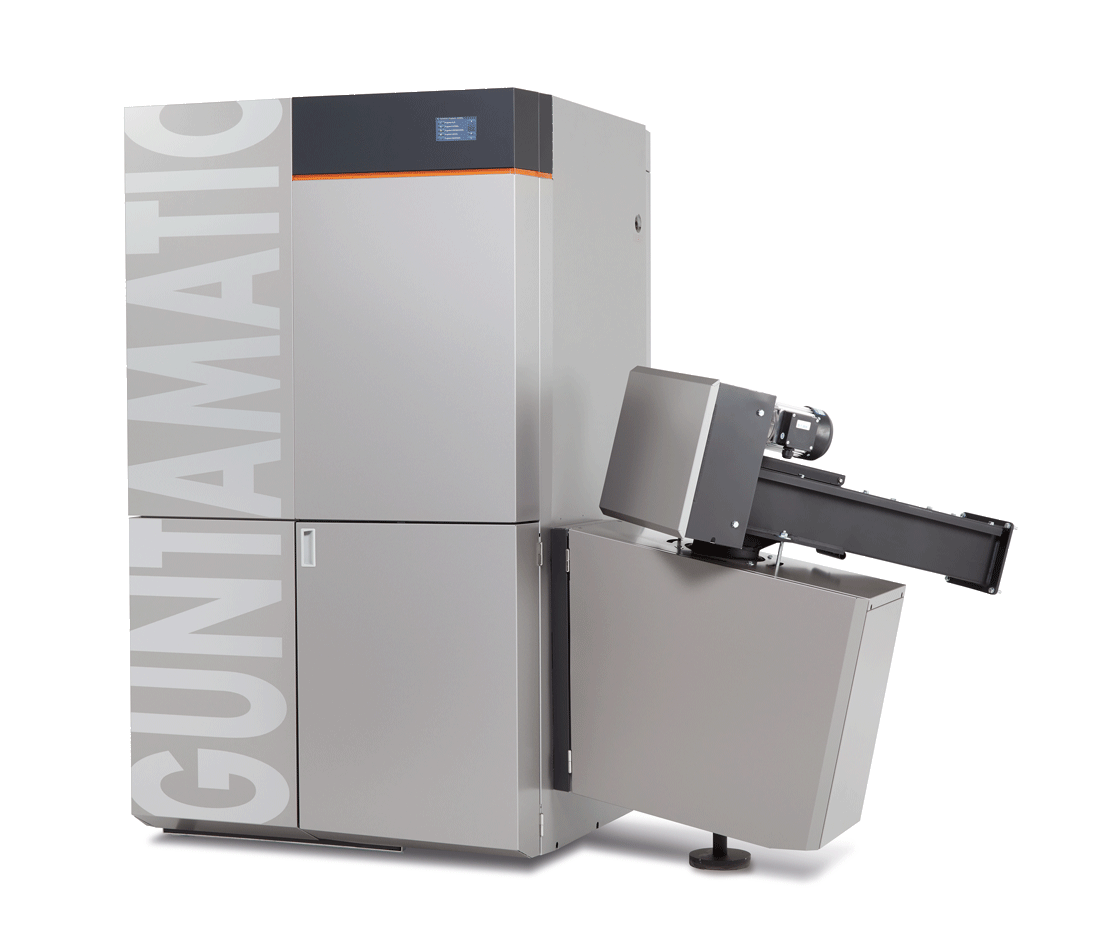 Guntamatic Powerchip Hackschnitzelheizung für automatische Biomasseheizung