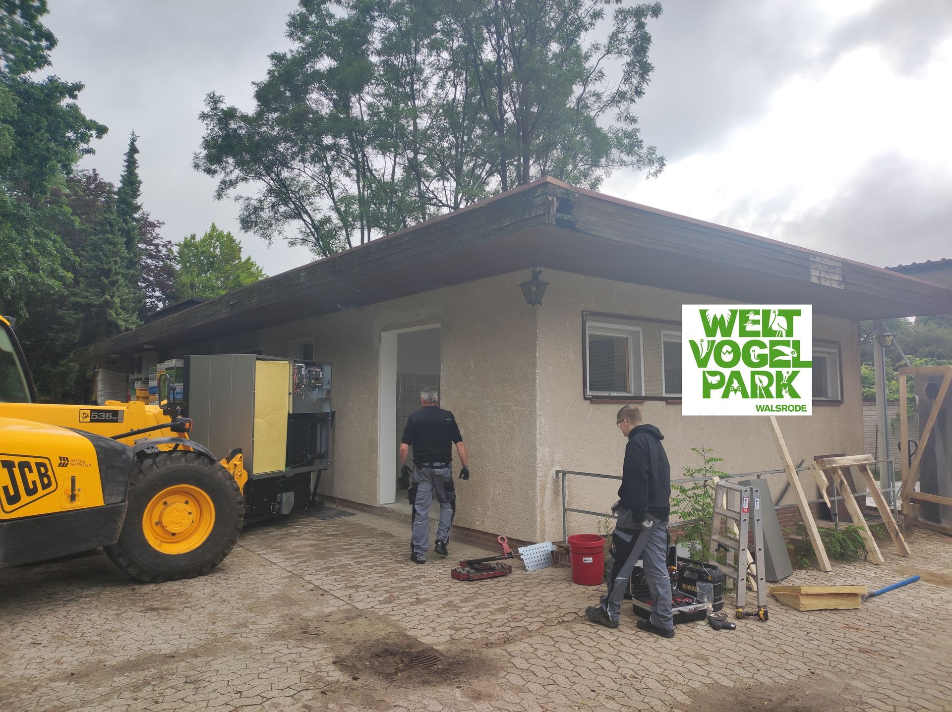 Neue Biomasseheizung Guntamatic PRO 250 im Weltvogelpark Walsrode