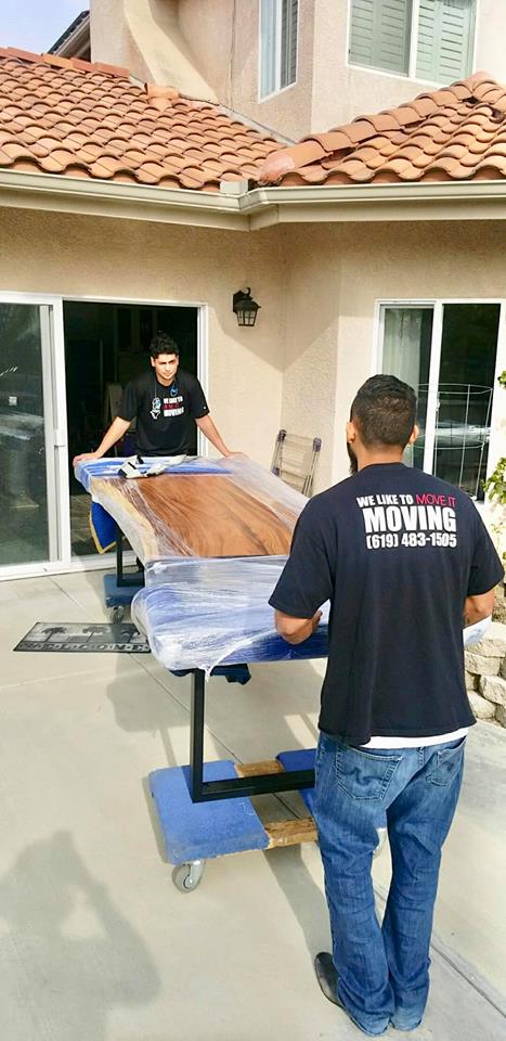 Moving Large Wood Table