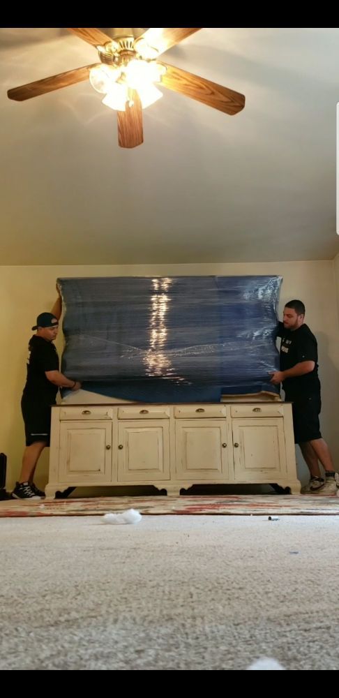 Movers working