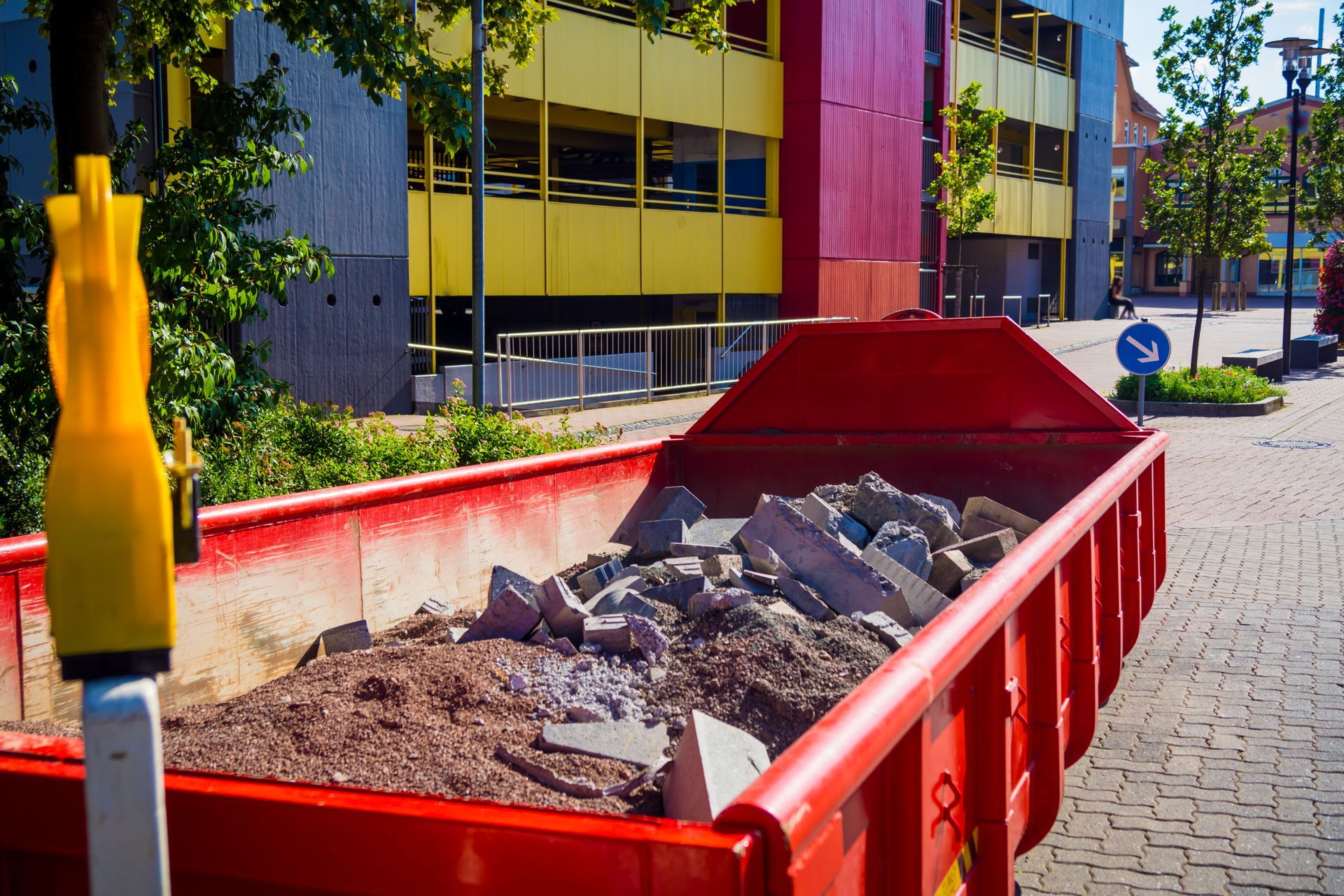 Moving debris