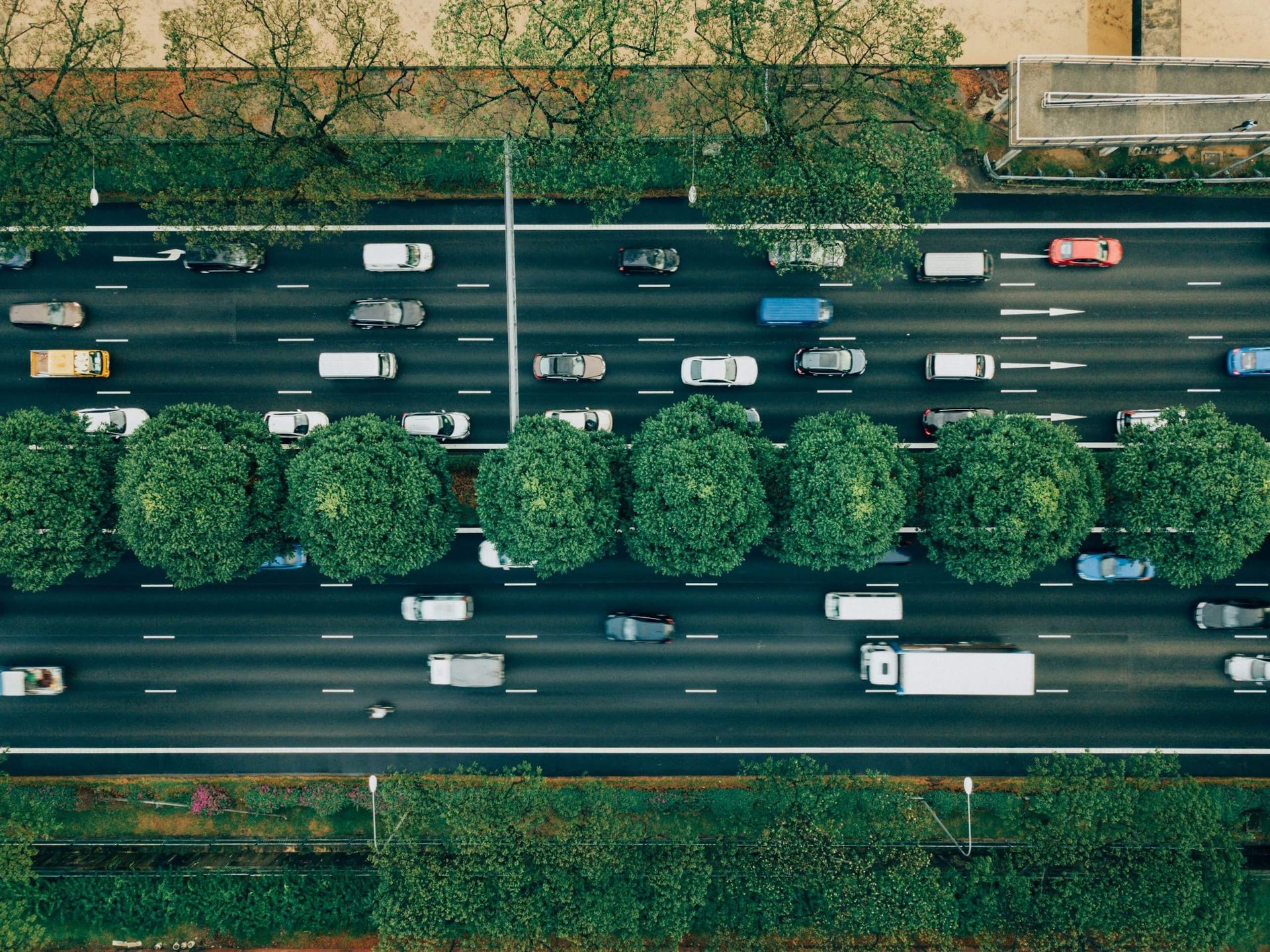 traffic with cars