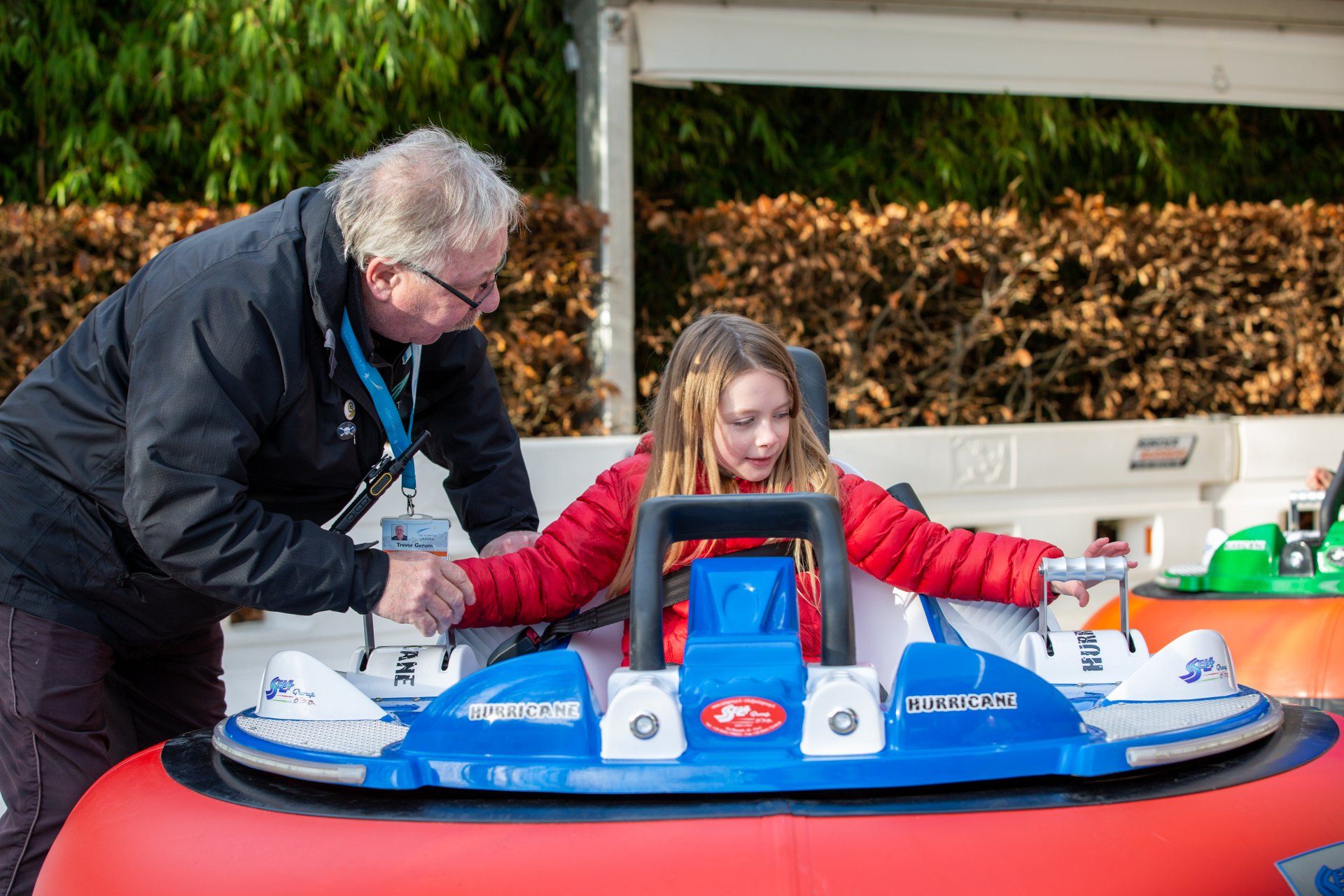 Ice Bumper Cars rider