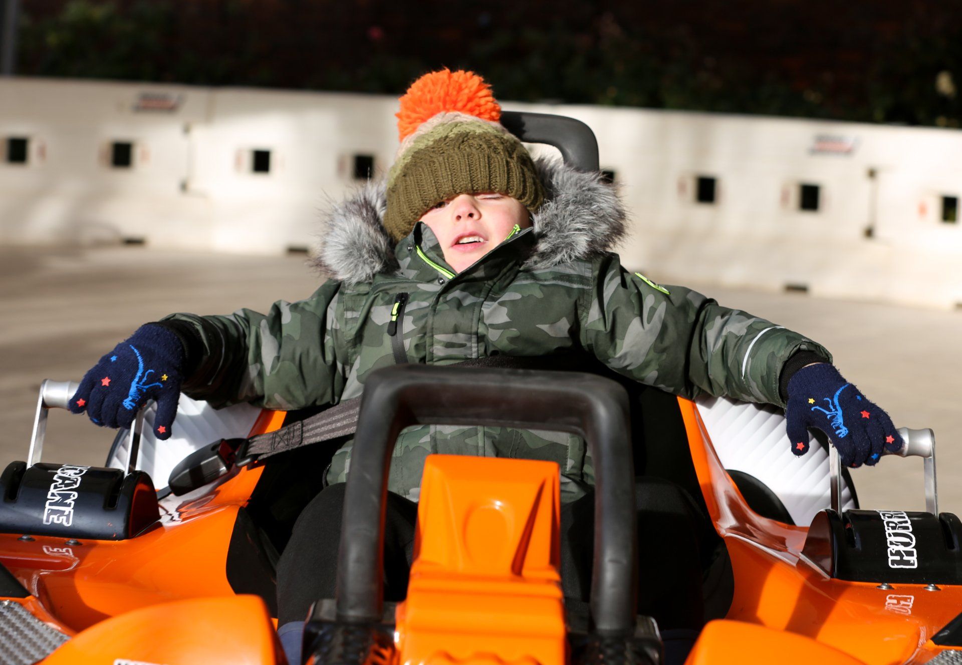 Ice Bumper Cars rider