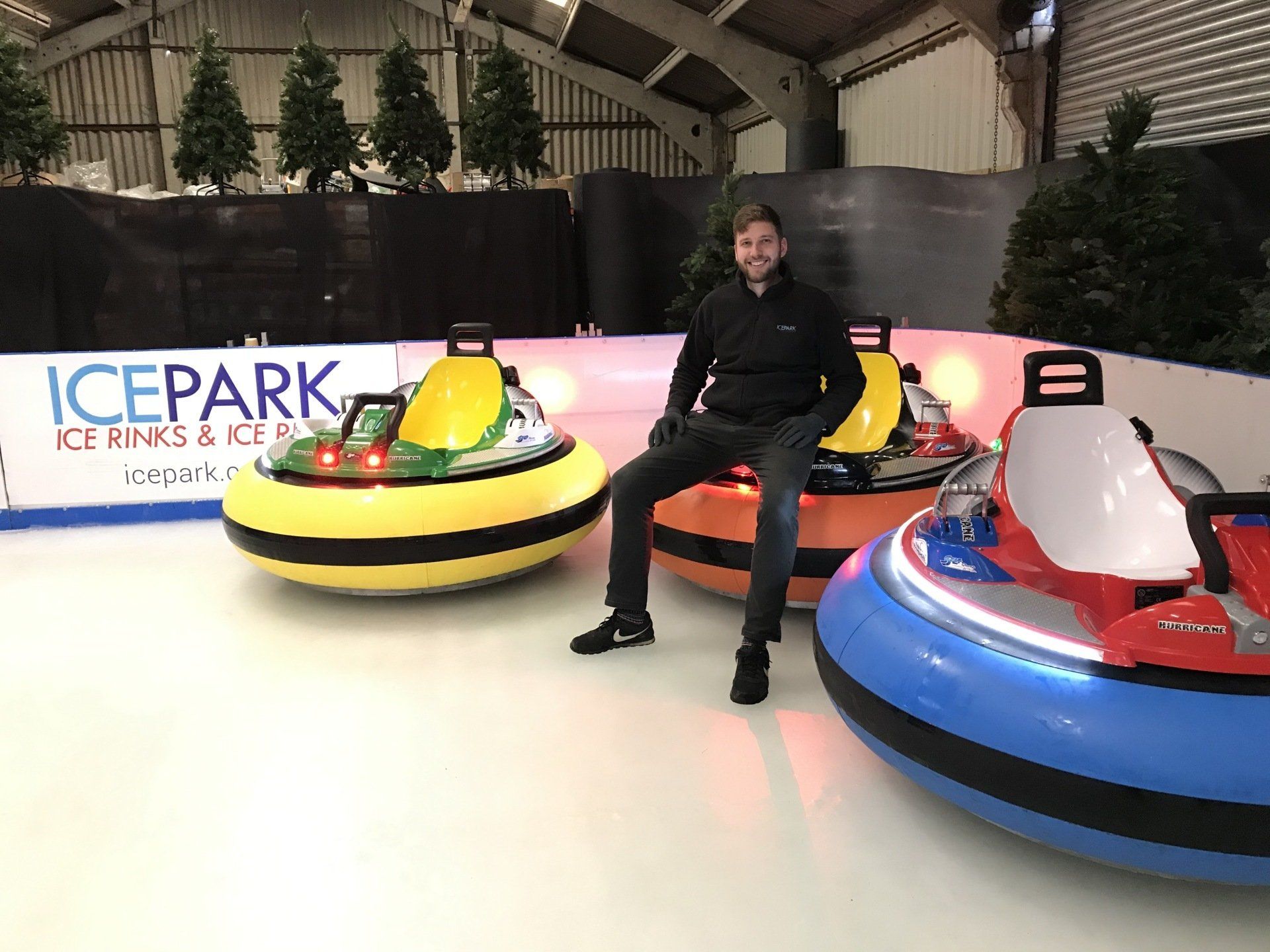 Ice Bumper Cars ready for action in MK
