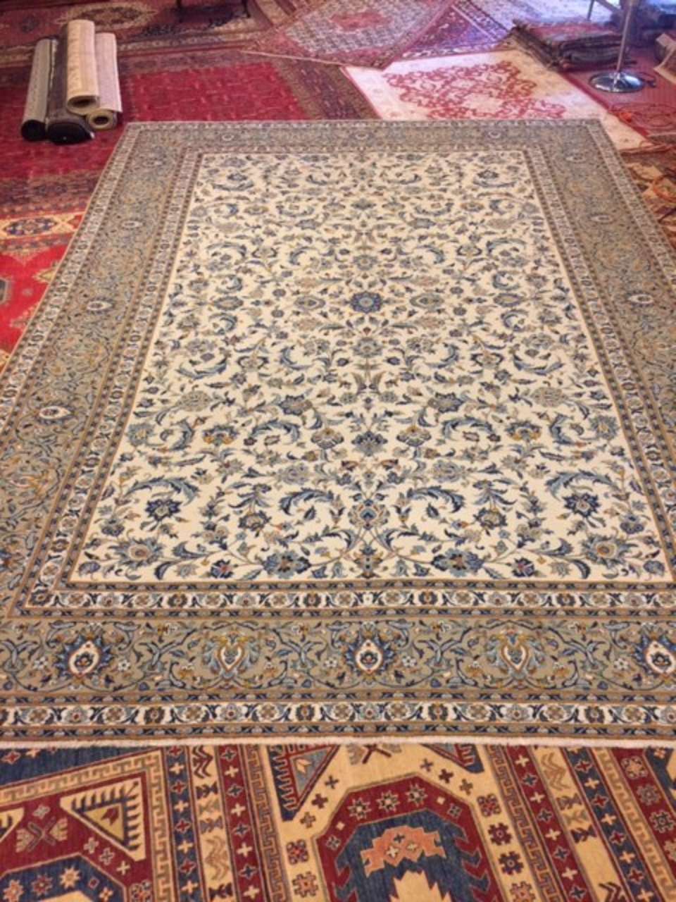 se relaxer sur un tapis