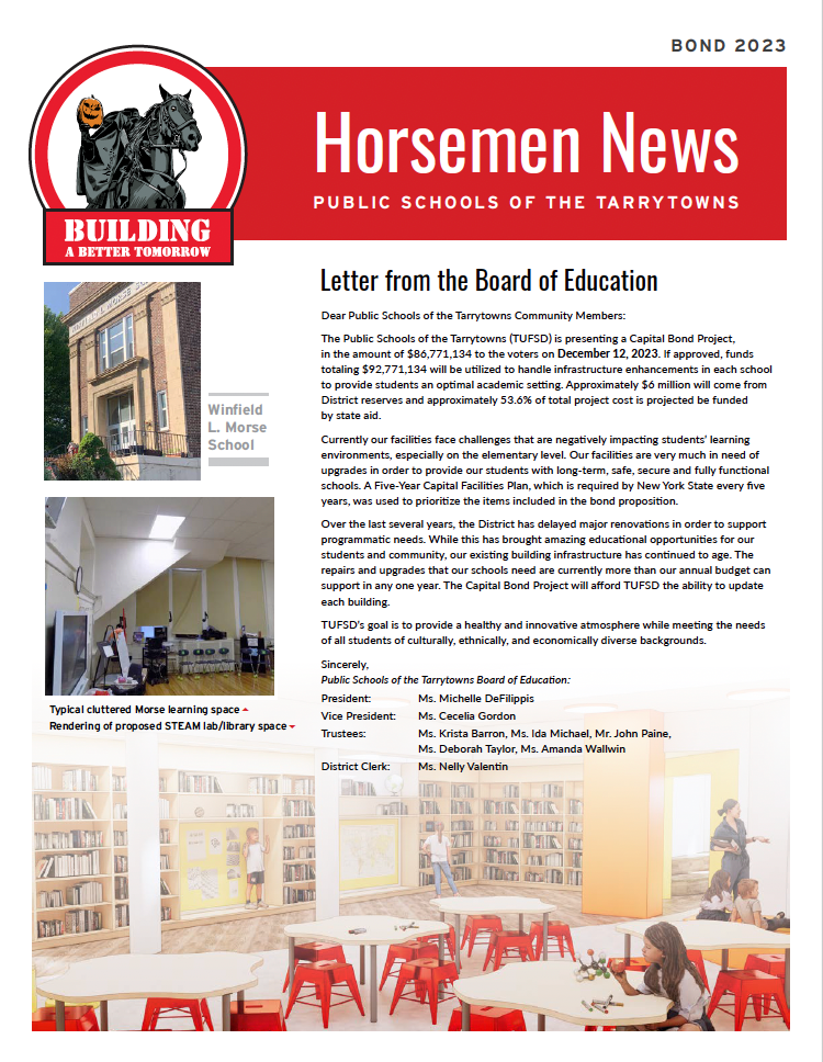 TUFSD Bond Newsletter