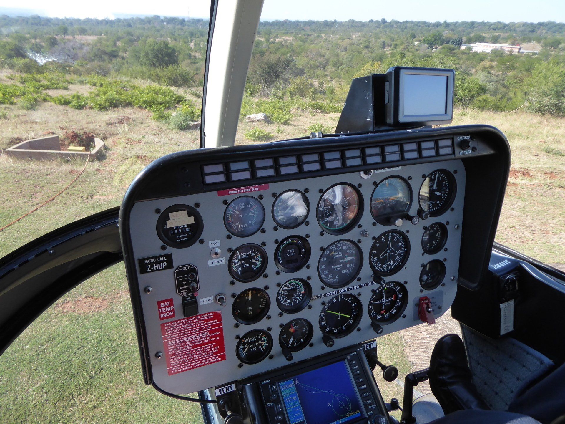 Heli Flug Victoria Falls