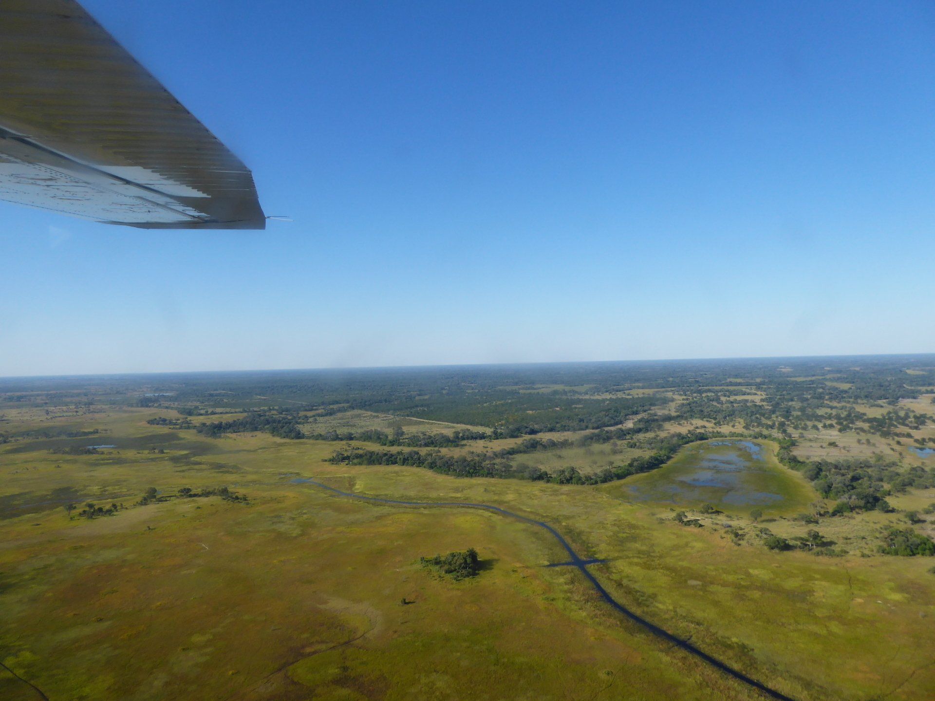 Okavango Delta Rundflug