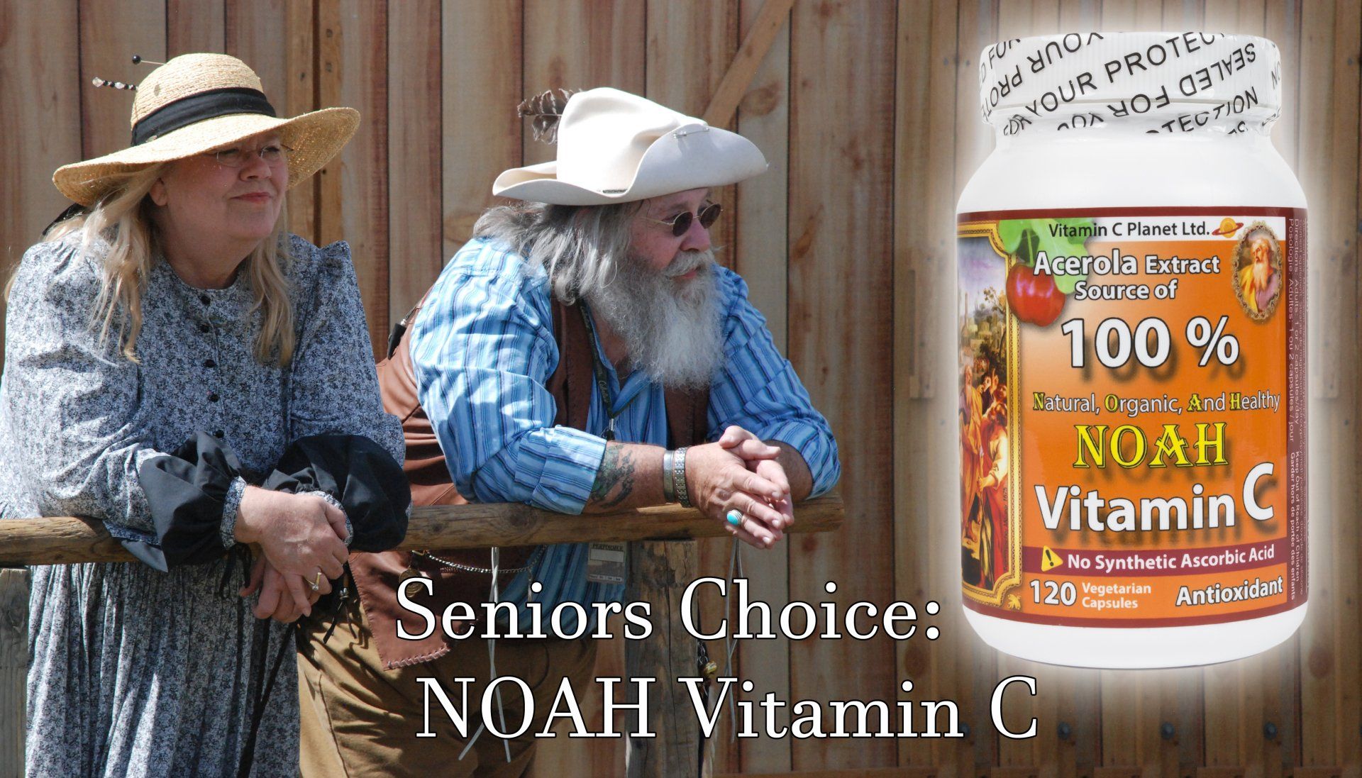 NOAH Vitamin C organic vitamin c supplement for seniors