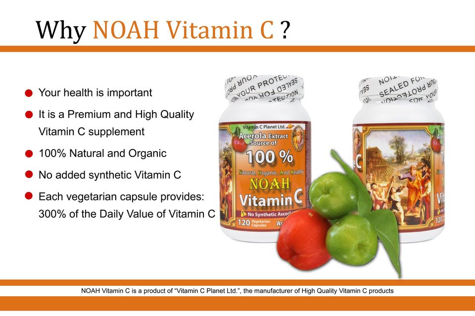 natural and organic vitamin c
