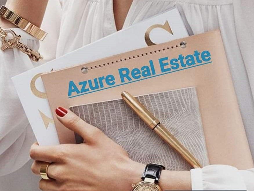Picture of Real Estate Agent holding report