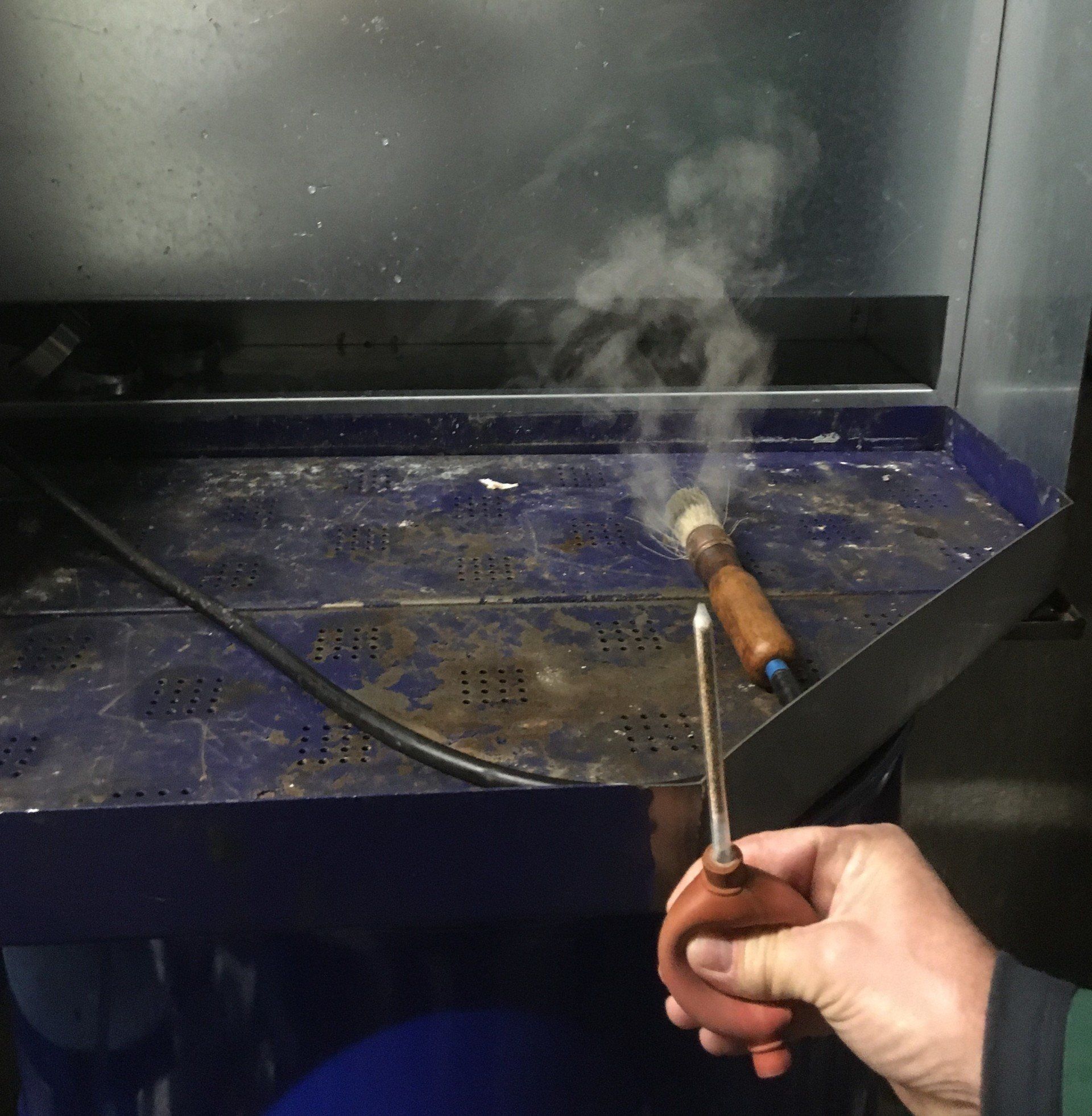 Dosseret aspiration de solvant Dosseret aspiration de solvant