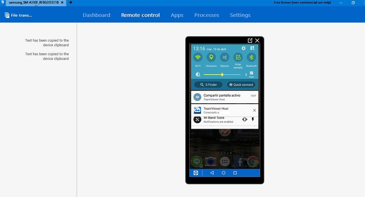 ¿Cómo controlar tu móvil desde otro móvil con TeamViewer?
