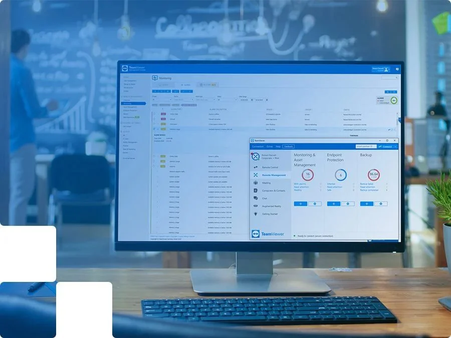 Atienda emergencias de TI de forma remota TeamViewer