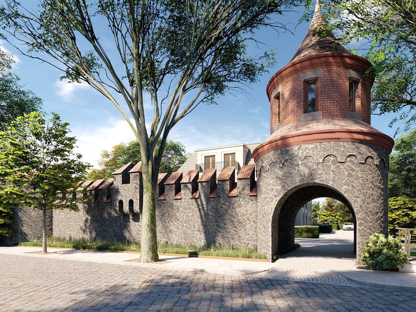 © Patzschke Schwebel Planungs GmbH New villa ensemble in Berlin-Nikolassee