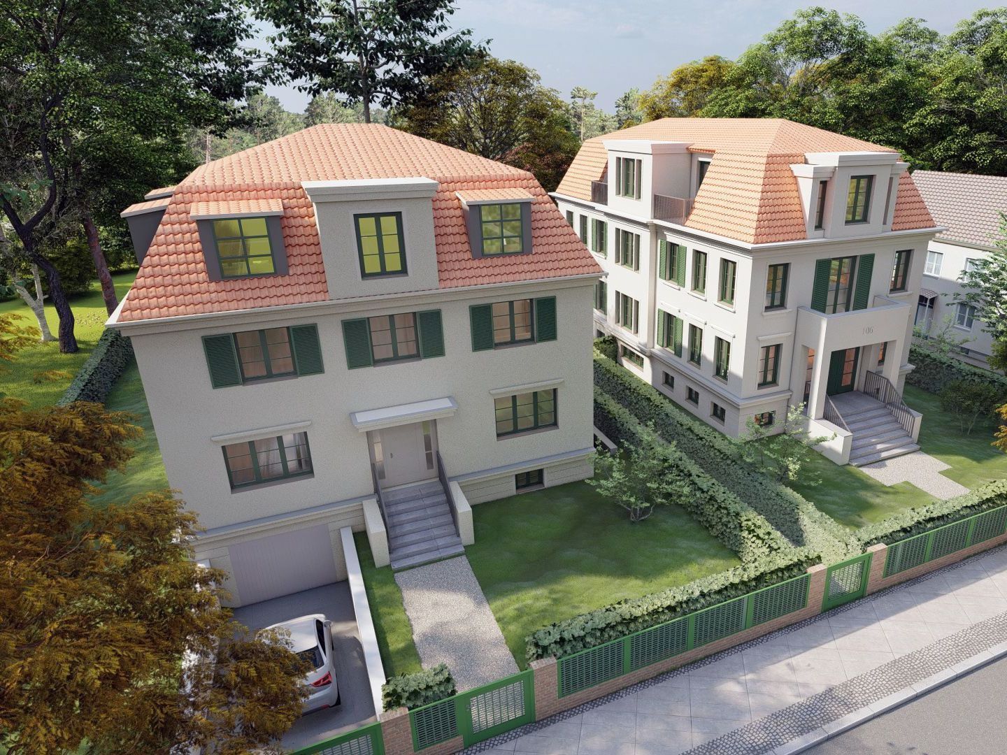 © Architektur und Planung - Patzschke Schwebel Planungs GmbH Sanierung und Neubau in Berlin-Zehlendorf