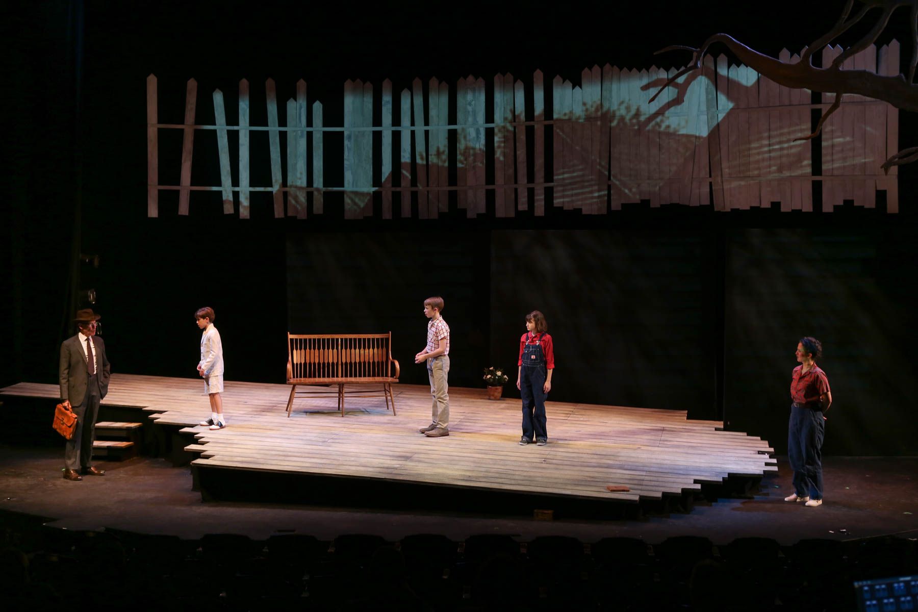 As Scout in To Kill A Mockingbird, Queens Theatre, NYC