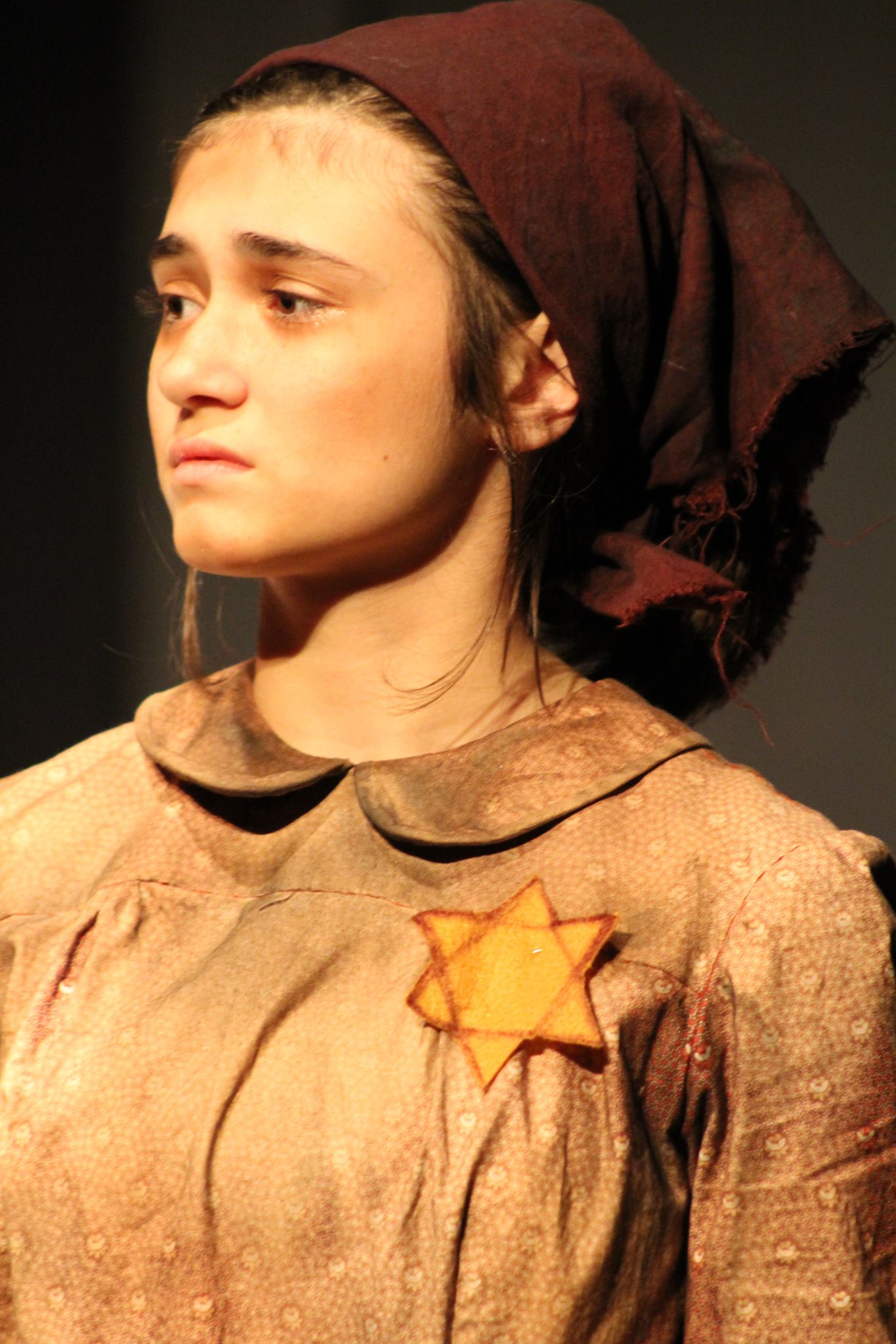 Shannon as Young Esther in From Silence at Theatre for a New City, NYC
