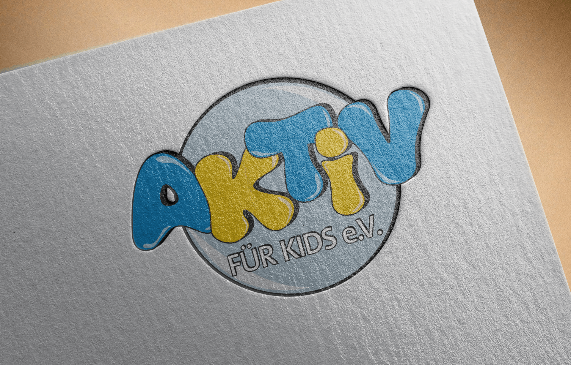 Aktiv für Kids Kinderverein Logo Signet Holm Klix Endless Creative Bischofswerda