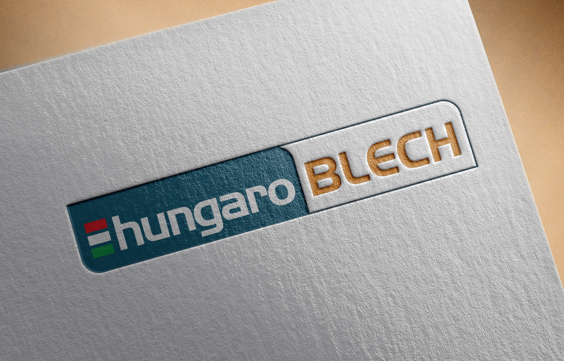 Hungaro Blech Blechverarbeitung Ungarn Logo Signet Holm Klix Endless Creative