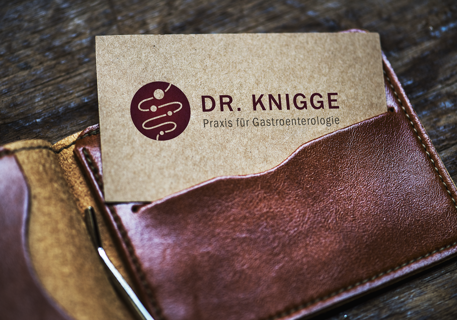 Logo Dr. Knigge Arztpraxis Gastroenterologie Holm Klix Endless Creative