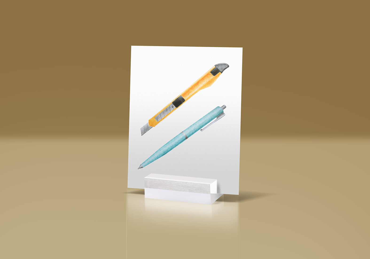 Zeichnung, Illustration, Stift, Cuttermesser, Endless Creative, Holm Klix, Leipzig