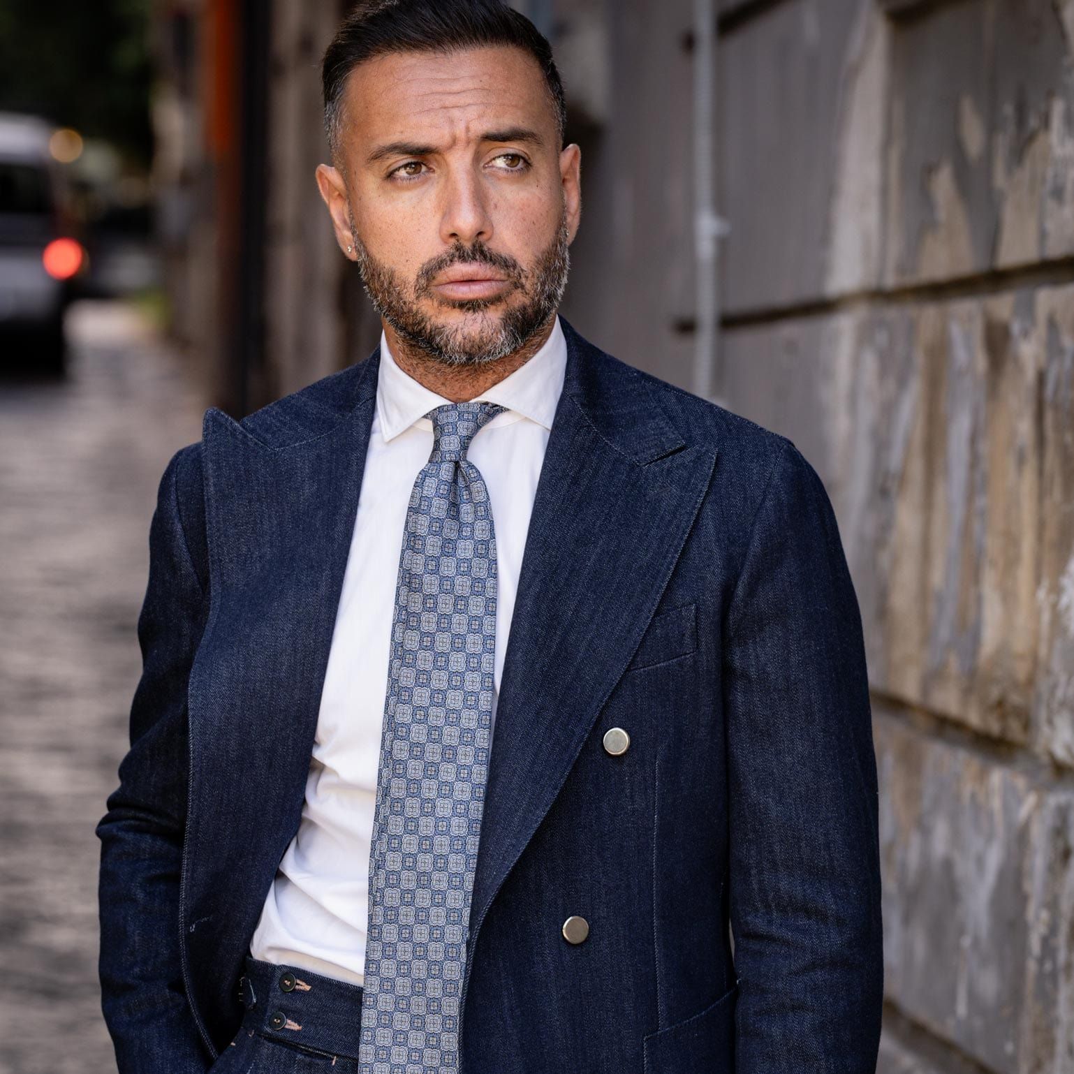 Seidenhalstuch Capri Made in Italy