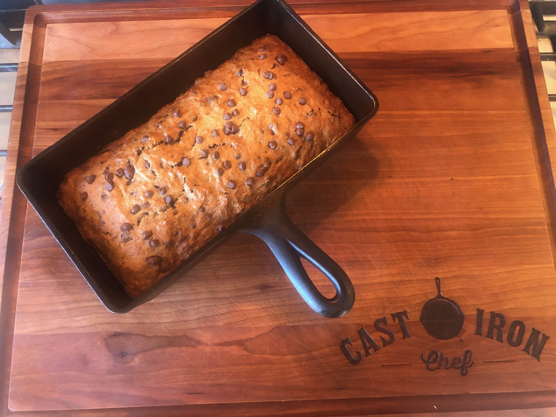 Cast Iron Banana Bread