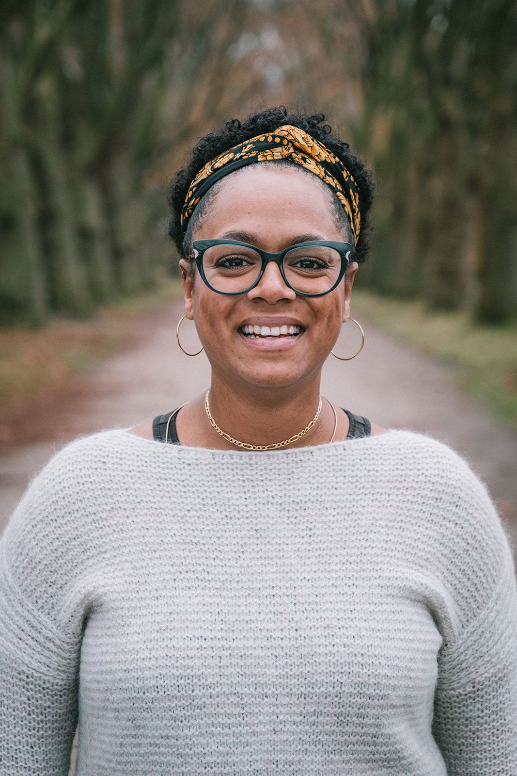 Joana Sam-Cobbah arbeitet mit Jukka im Waldfulness Netzwerk und bietet Diversity Angebote an.