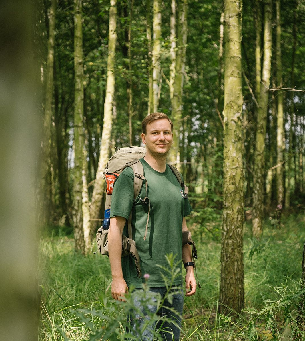 Jukka Jokela, Gründer von Waldfulness ist ein gebürtiger Finne und Resilienztrainer in Köln.