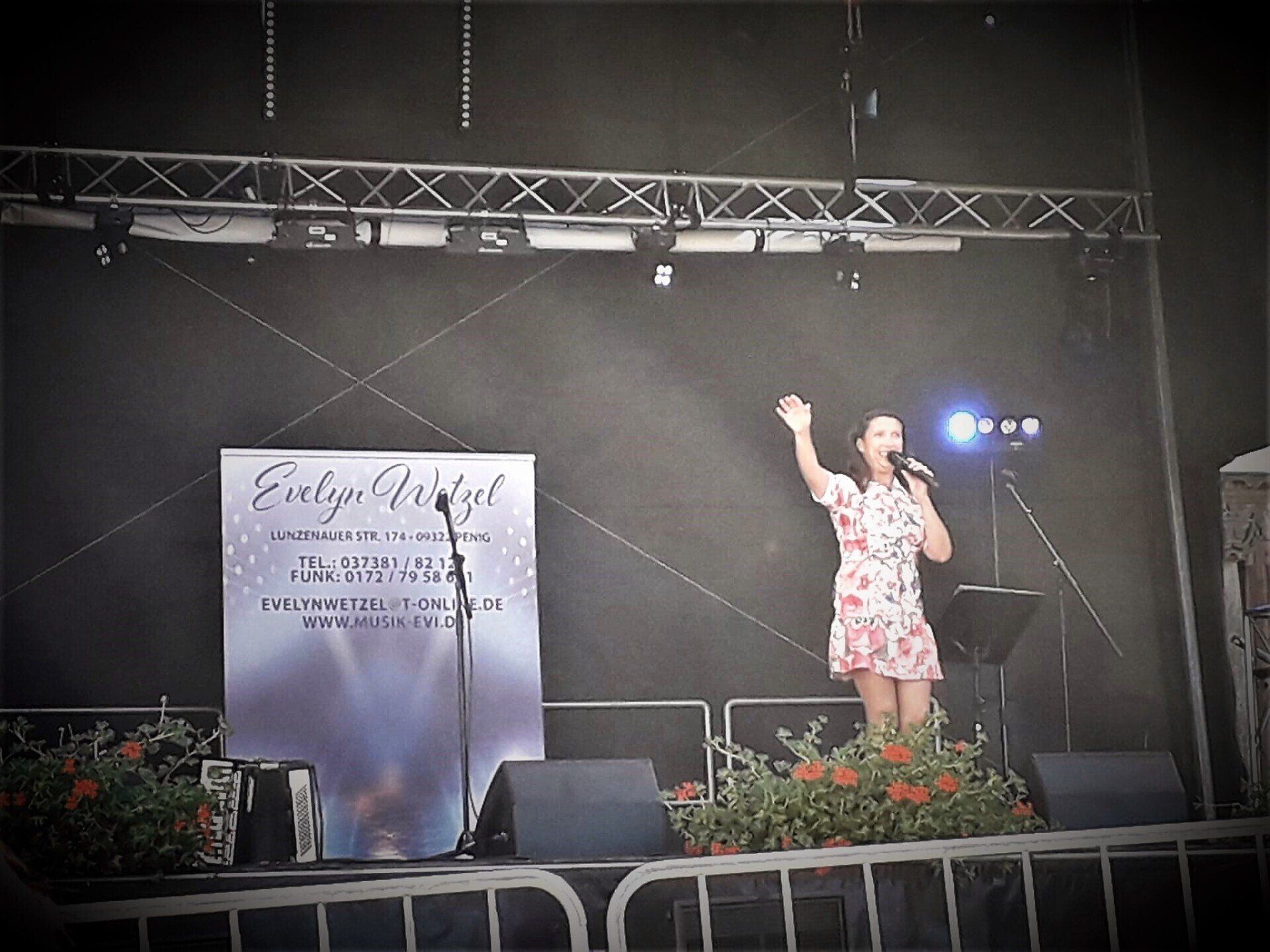 Auftritt zum Stadtfest in Penig