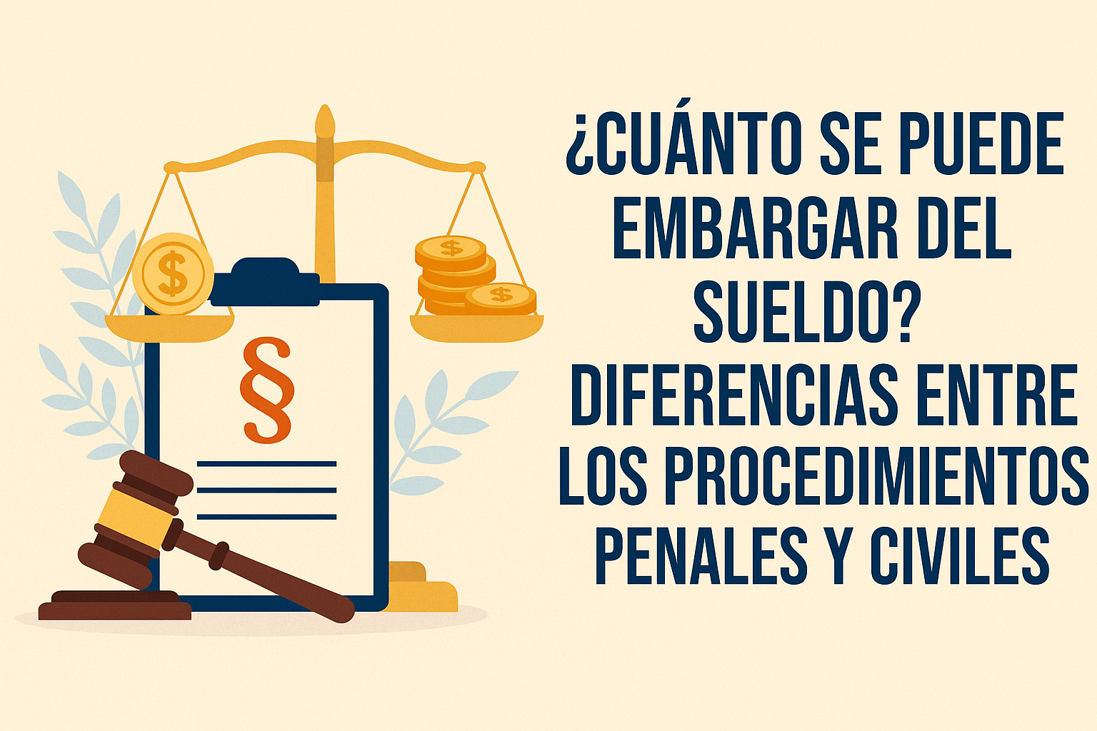 Conoce cuánto puede embargarse del sueldo según la ley española y las diferencias entre el embargo c