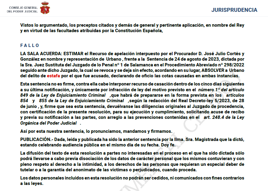 Abogados penalistas en salamanca consiguen archivo de agresión sexual en Terrasa