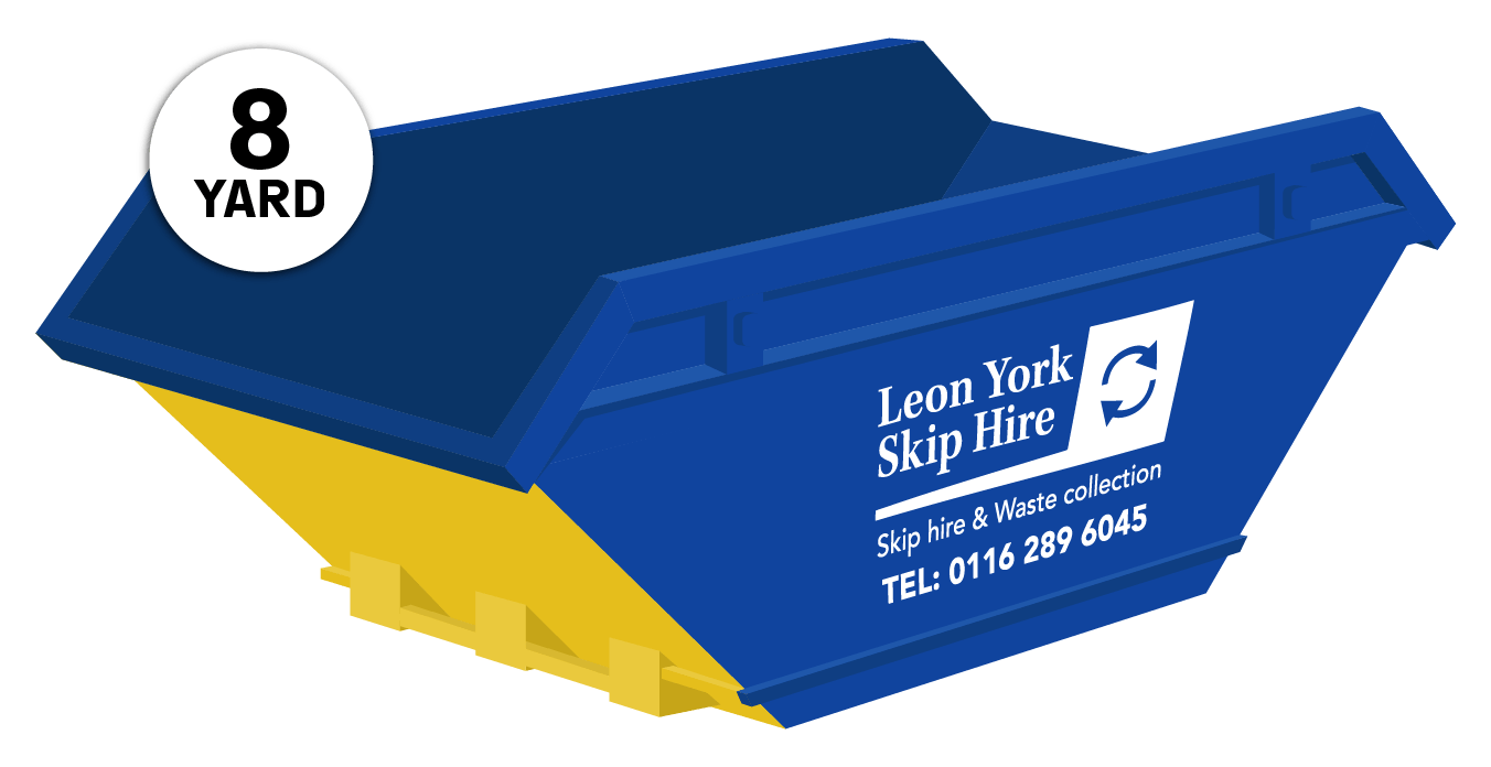 8 yard skip hire leicester