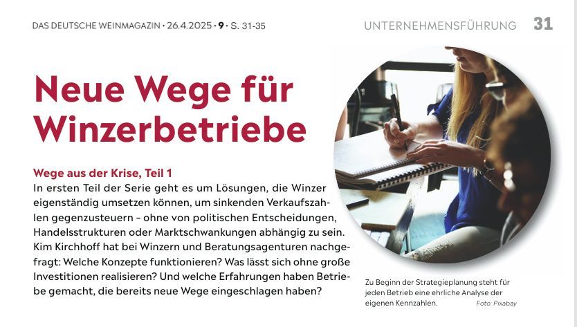 Neue Wege für Winzerbetriebe - Erhard Heitlinger im Interview bei