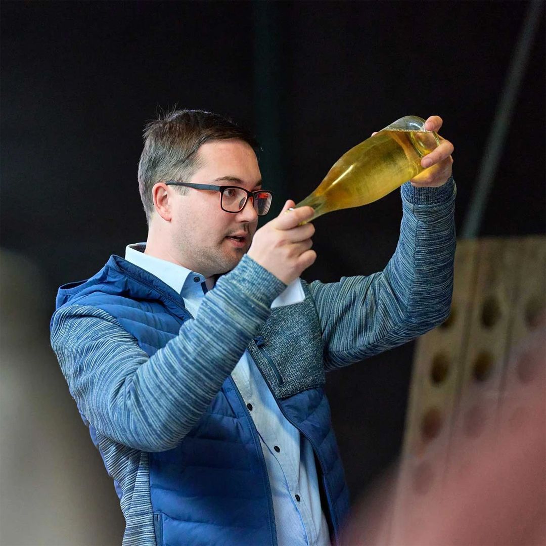 Jochen Schaufelberger prüft die Qualität