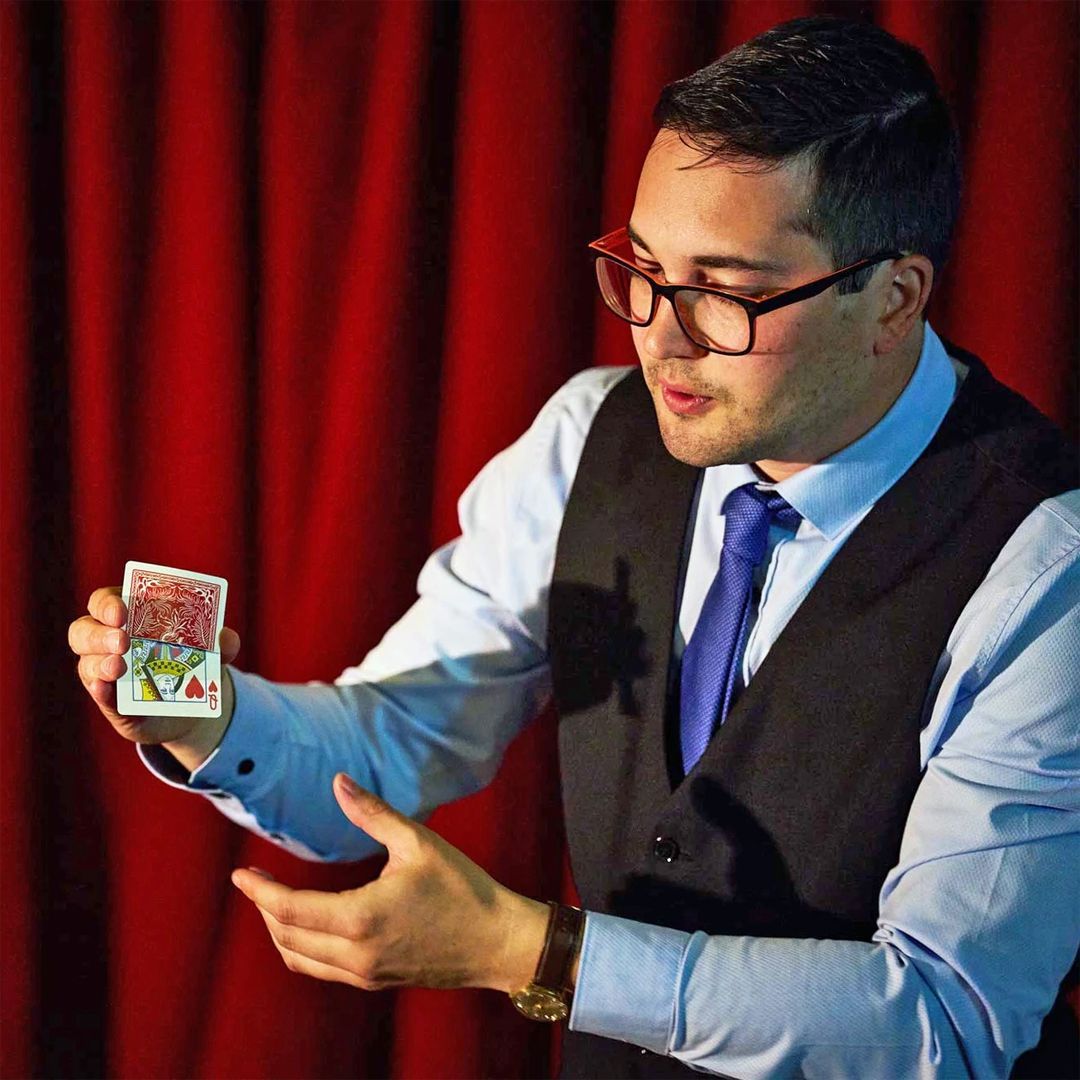 Jochen Schaufelberger als Zauberer