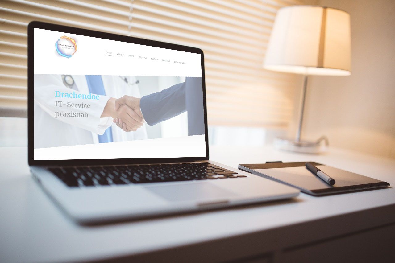 Kunden-website Der Drachendoc - IT-Service