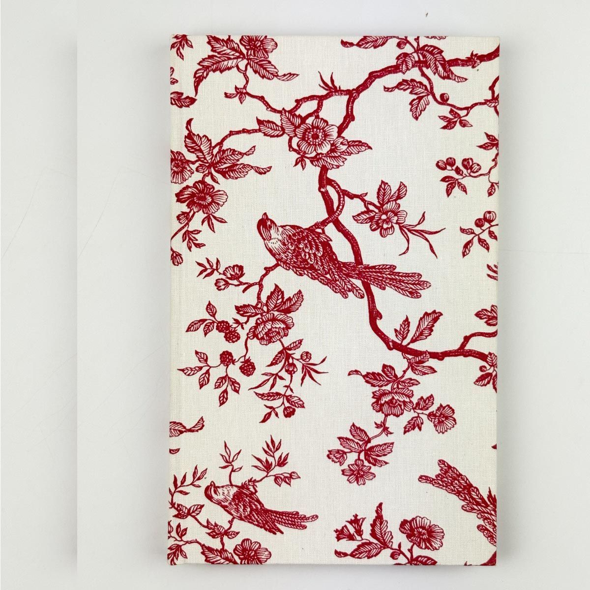 cuaderno forrado estampado pájaros