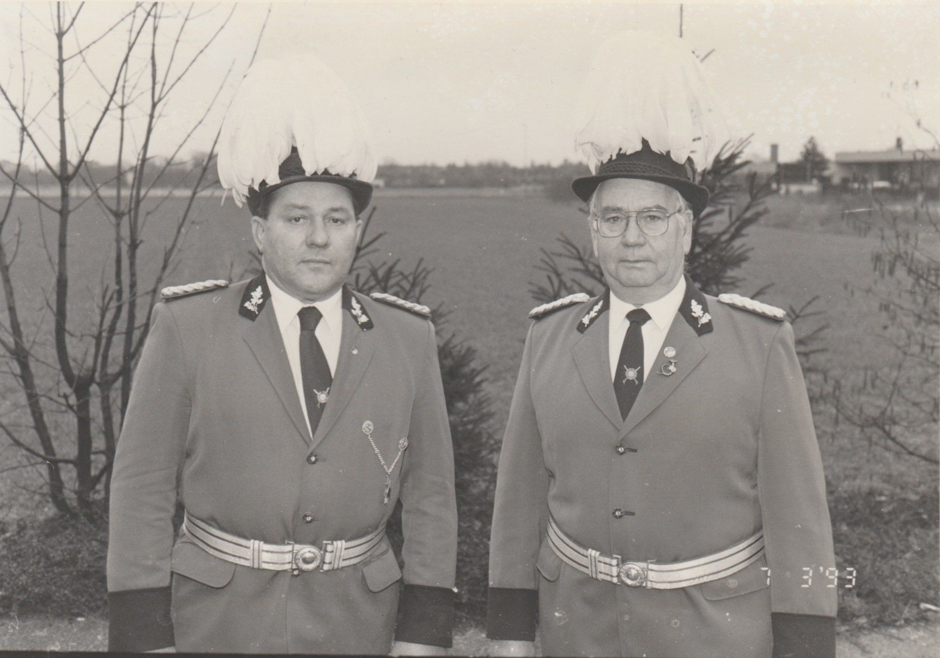 Vorsitzende 1993 1993: Dieter Eng, 1. Vorsitzender und Wilfried Pomberg, 2. Vorsitzender