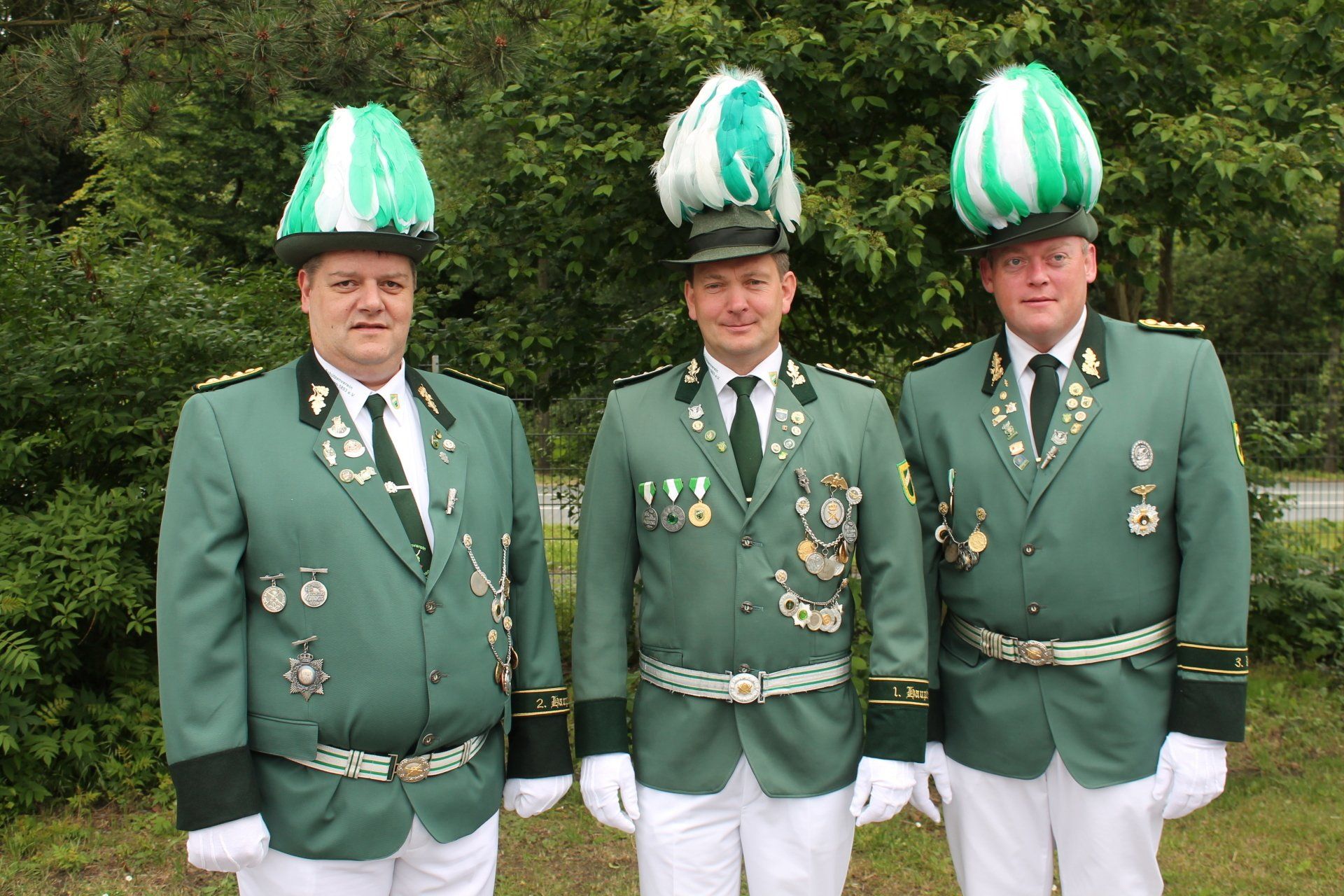 Hauptleute 2013 Neuerung des Jahres 2013: Die drei Hauptleute Michael Hemmer, Michael Kiese und Dennis Grimm